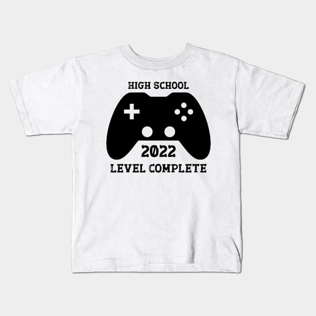 High School Level Complete 2022 Kids T-Shirt by ALLAMDZ